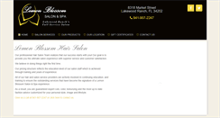 Desktop Screenshot of lemonblossomsalonspa.com